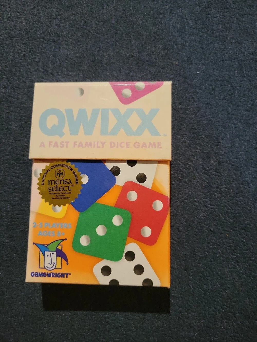New QWIXX Mensa Select Dice Game